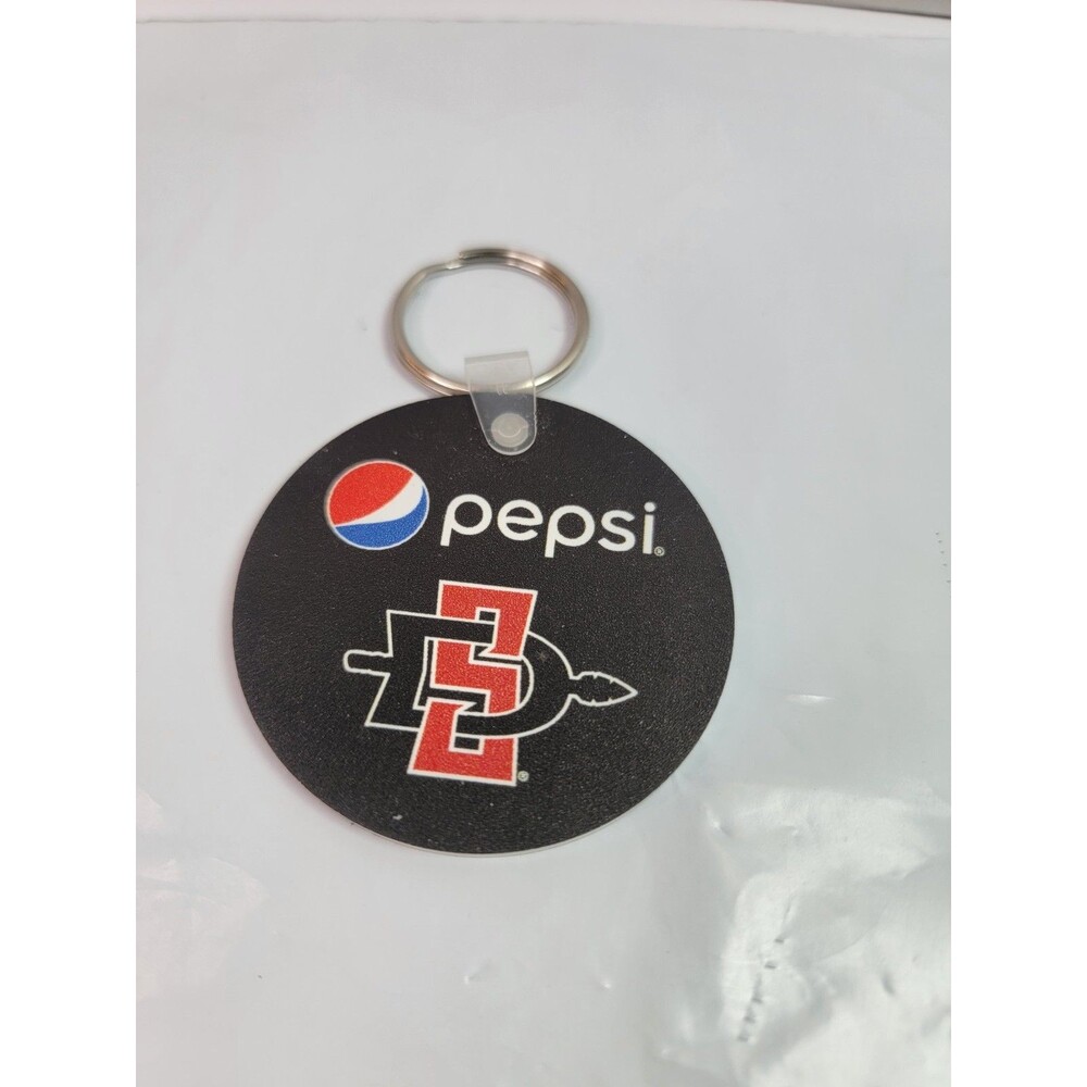 San Diego State Aztecs SDSU Pepsi Double Sided Promotional Keychain